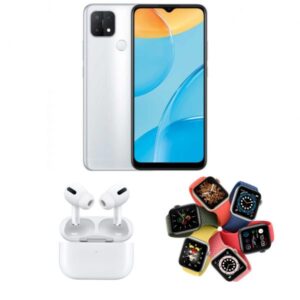 Oppo A15 + Cuffie i800 + Watch Series 6