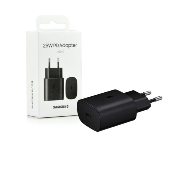 caricatore samsung galaxy 25w origionale spina presa charge fast techprice